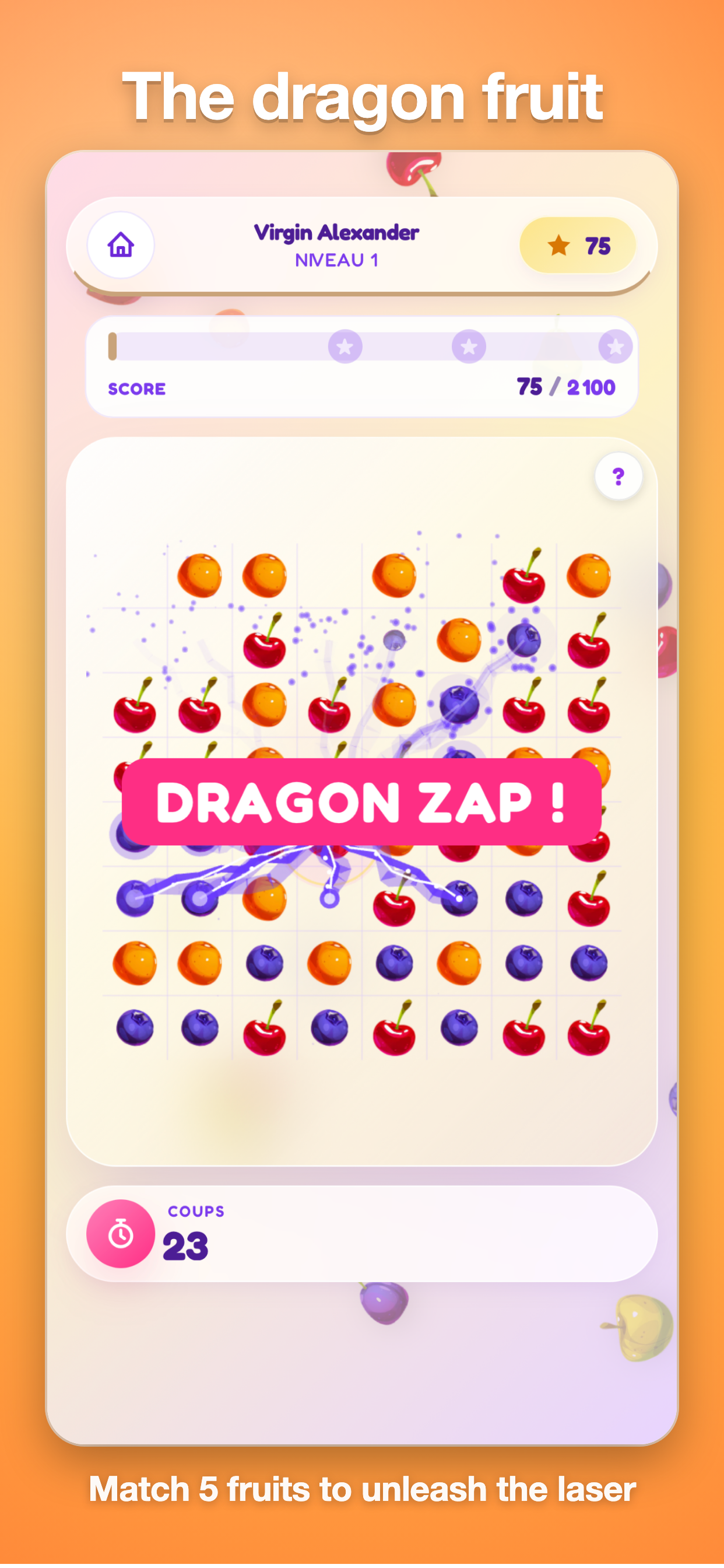 A Dragon Zap combo